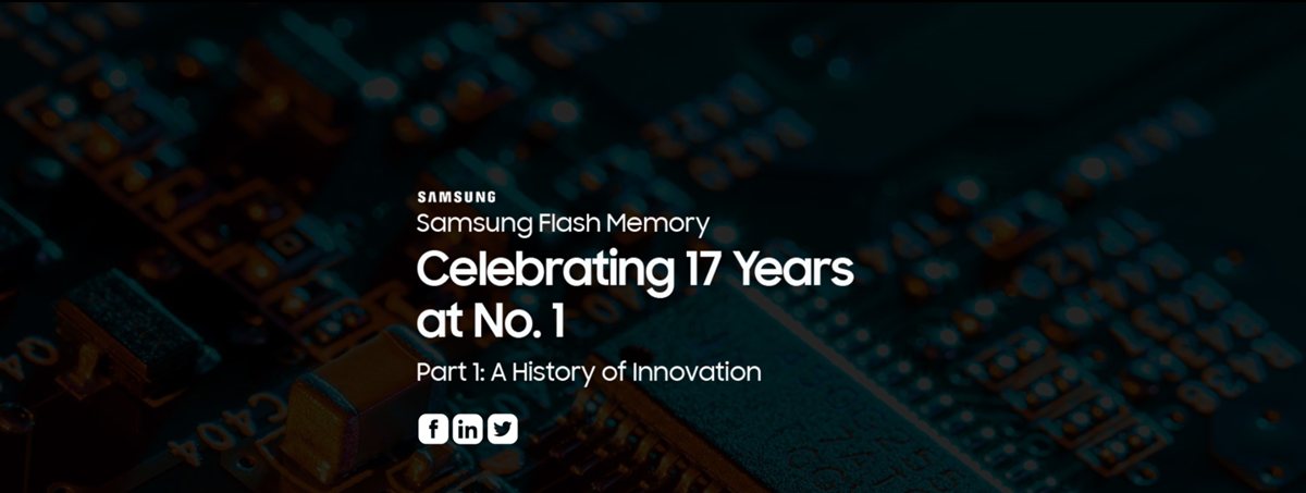 삼성전자 x Bloomberg — The World's No.1 Flash Memory